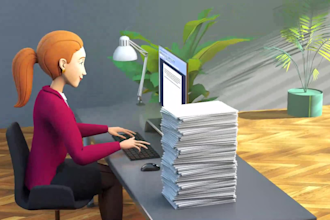 create  2d cartoon animation video full HD