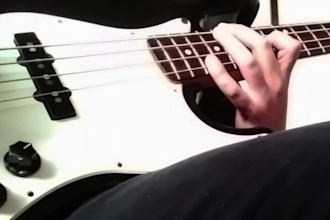 teach you how make a chord melody on bass of a song you like