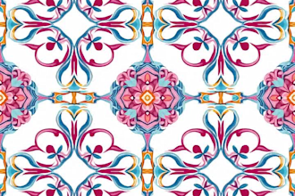 textile floral pattern creator
