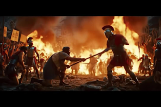 create realistic ai history video documentary  ai history shorts