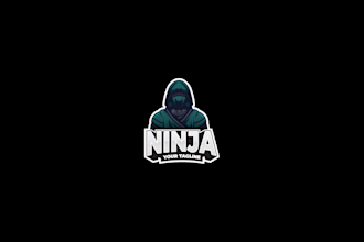 professional mascot logo  stream animation