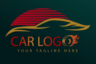 design a modern, creative automobile or car wash logo
