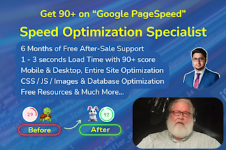 increase wordpress website speed optimization for google pagespeed insights