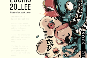 make cool art for your face in comic or cartoon style