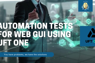 develop automation tests for web gui using uft one