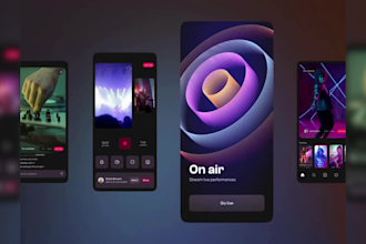 develop live streaming app music streaming app streaming website streaming app