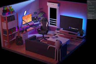 do interactive 2d, 3d configurator, animations using opengl, webgl, threejs, r3f