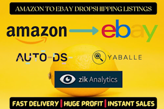 do amazon to ebay dropshipping top listings winning products