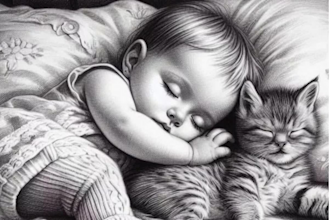do  2d line art pencil sketch 2d traditional frame by frame animation of animals