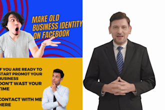 make old business identity on facebook