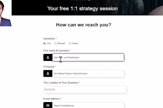 3d survey, quiz, contact and business inquiry form for your web