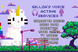 voice act for any project or anime