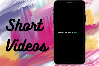 make short videos for you