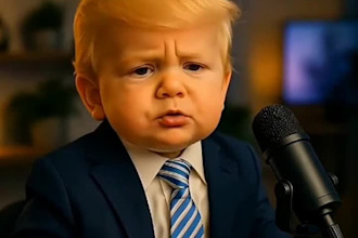 do viral ai baby talking video ai baby podcast ai talking avatar ai podcast 4u