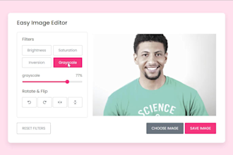 create react js image editor with customizable image editing features
