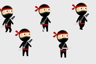 dynamic 2d character animations for games, ads, and projects