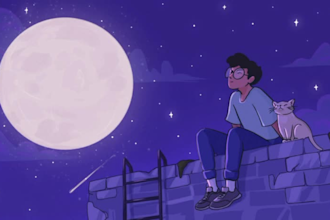 create a custom lofi loop animation for you