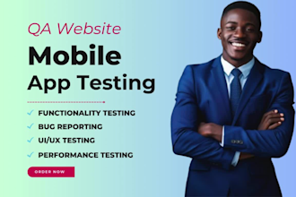 do website testing software testing qa testing app testing and usability testing