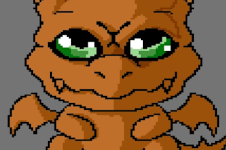 draw pixel art characters, scenery, items and more