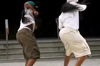 do viral tiktok dance video, group dance challenge, tik tok choreography dancer