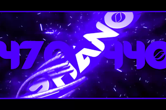 3d intro video for name and you logo or channel name
