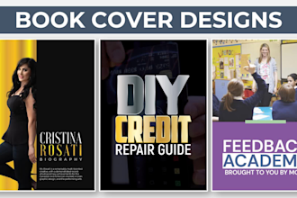 design book ebook paperback cover for amazon kindle