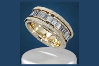 create realistic 3d jewelry rendering for ring, pendant, earrings, necklace,