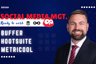 buffer social media manager, schedule social media post with hootsuite
