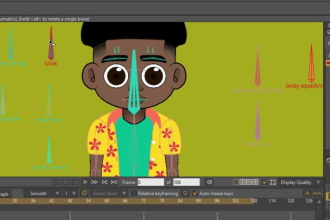 do a custom 2d animation in moho pro