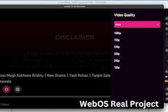 develop tizen, webos, and hisense smart TV applications