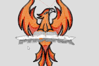 create professional embroidery digitizing for dst,pes