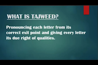do basic tajweed course