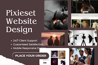 design stunning photography website pixieset  galleries for photographers showit