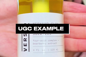 produce viral style tiktok ugc videos for your brand