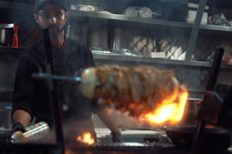 film 4k street food shorts with eye catching closeups