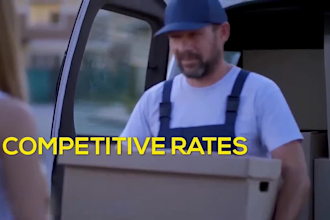 create an attractive truck logistic promo video, warehouse, dispatch service