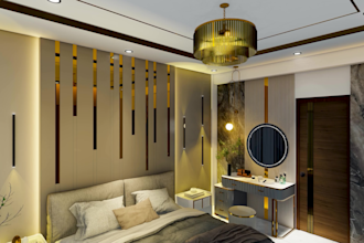 do interior design and render