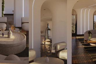 provide professional 3d design for your interior design