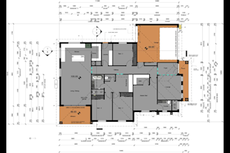 draft your floor plan with details in revit