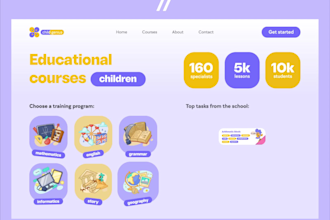 build educational app kids learning app  elearning app kids game app