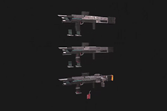 do 3d game assets for you