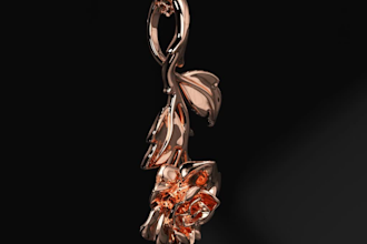 3drendering of the jewelry model