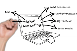 be your digital marketing manager