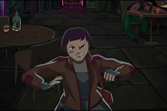 do 2d animation fighting video like naruto or dragon ball anime style 2d video