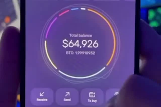 design modern dark mode fintech app UI in figma