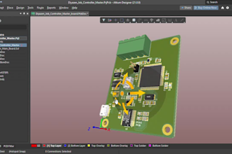 do pcb designing using altium designer or easy eda