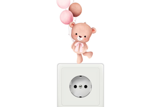 design adorable childrens room decorative socket stickers
