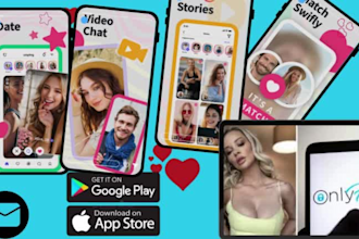 develop custom dating app onlyfans clone app live streaming app dating website