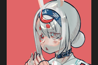 draw your original character in my style