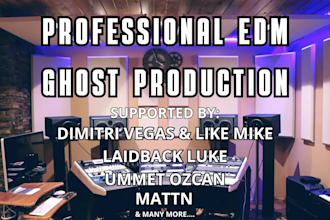 be your professional edm ghost producer